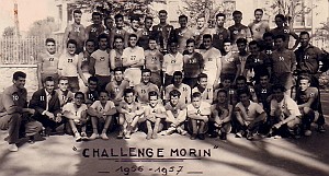 COLLEGE MODERNE LECLERC SIDI BEL ABBES SPORT ATHLETISME 1956